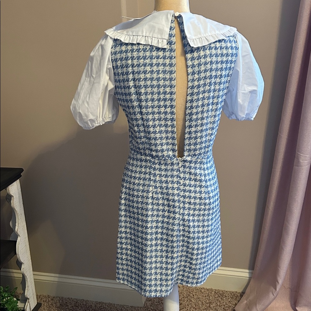 NWT Miss Selfridge Gingham Dress(size 6) - Picture 5 of 10